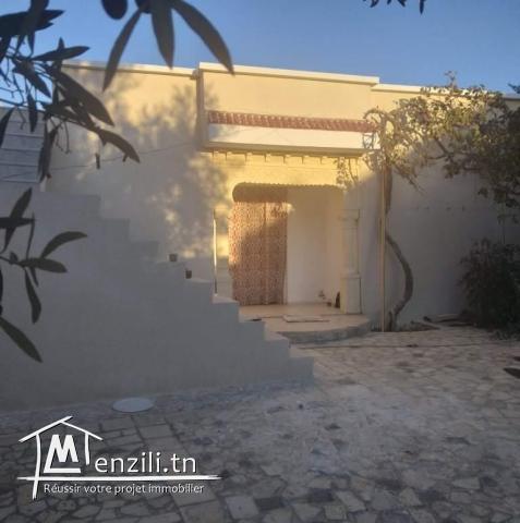 Une maison spacieuse sur 300m² de terrain et pas loin de Jinan Hammamet