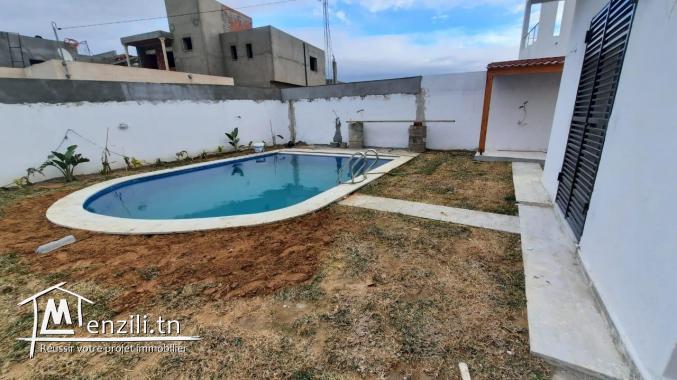 Une superbe villa avec piscine en cours de finition clé en main