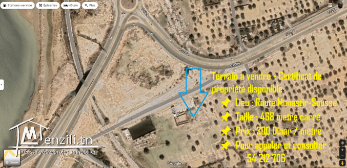 Terrain a Monastir Ville