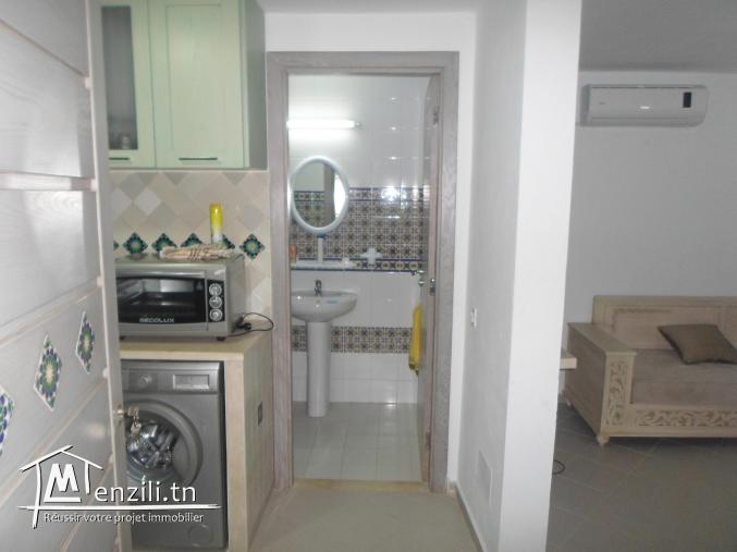 Studio s+1 climatisé à Kelibia, Kelibia la blanche (el belge)