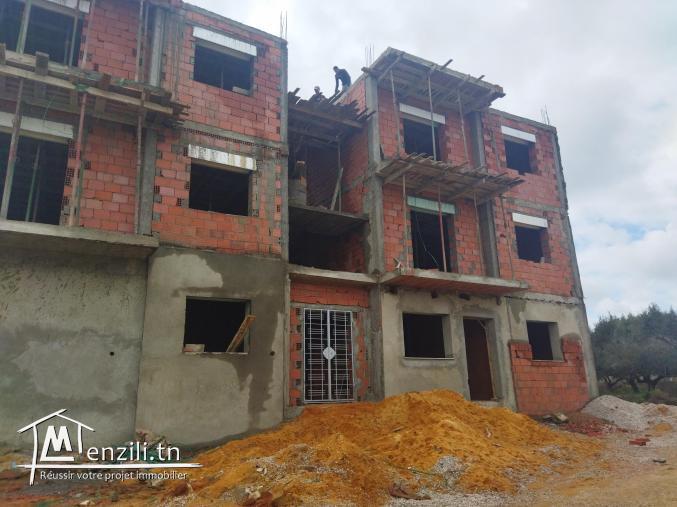 Des appartements en cours de constructions à kélibia à vendre