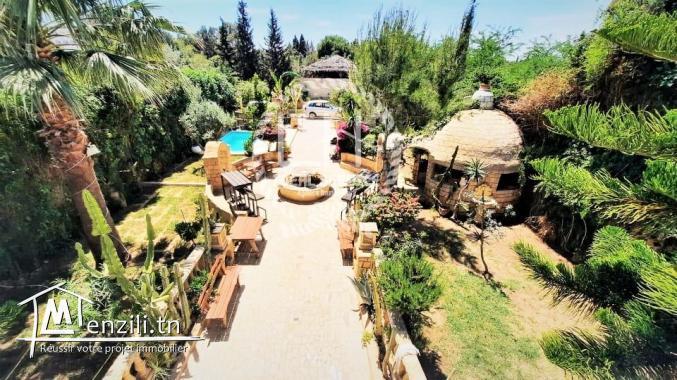   une merveilleuse villa s+4 Hammamet nord