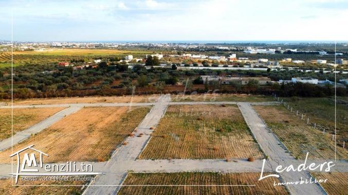 des terrain a vendre a hammamet sud de 252 m²