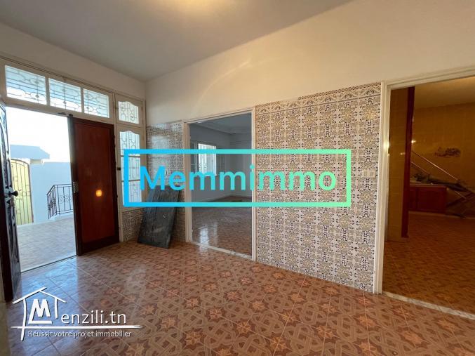 Maison (titré) S+3 de 363 avec garage - Rejiche - Mahdia