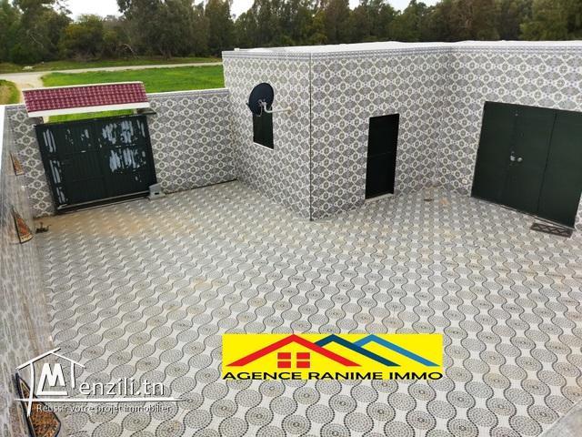 Ferme de 1 hect et 5500m2 a el haouaria cap bon