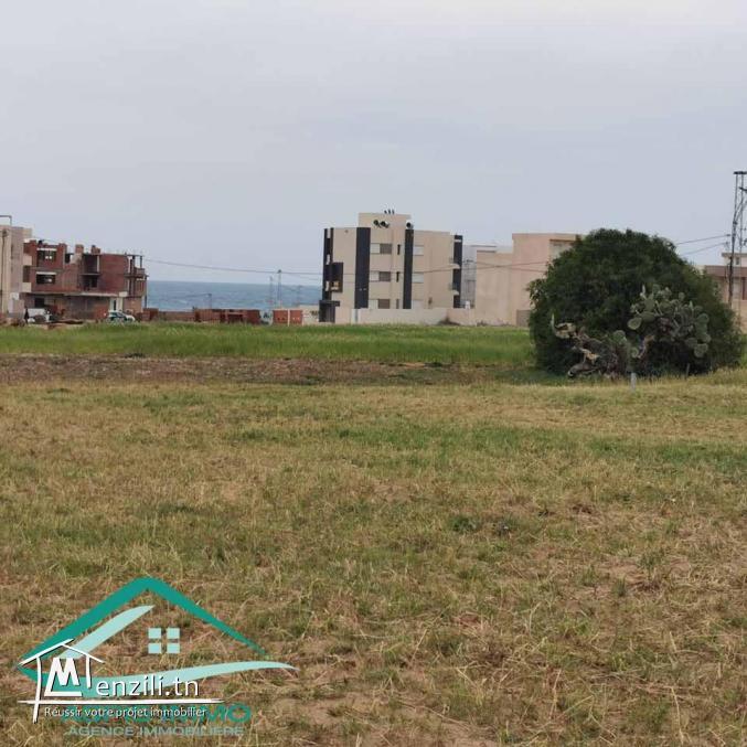 VT710:Des terrains d’habitation à 250 mètres de  plage Ezzahra