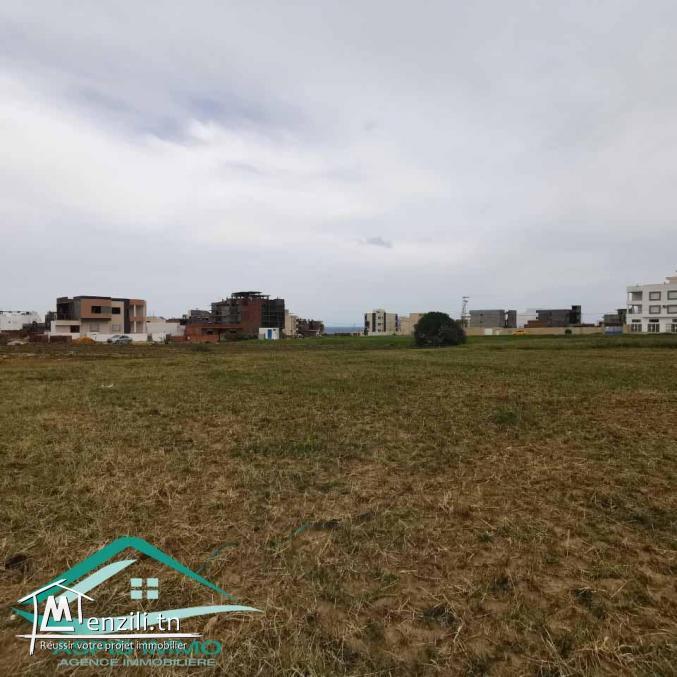 VT710:Des terrains d’habitation à 250 mètres de  plage Ezzahra