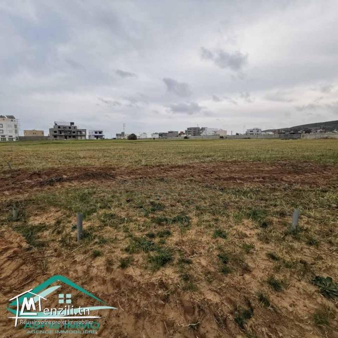 VT710:Des terrains d’habitation à 250 mètres de  plage Ezzahra