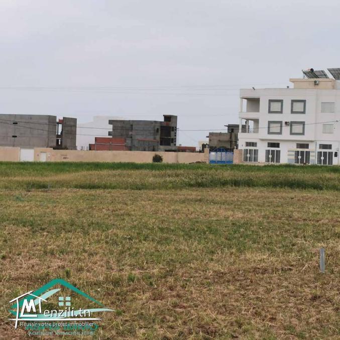 VT710:Des terrains d’habitation à 250 mètres de  plage Ezzahra