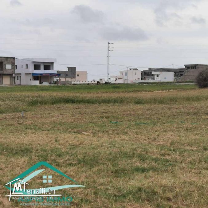 VT710:Des terrains d’habitation à 250 mètres de  plage Ezzahra