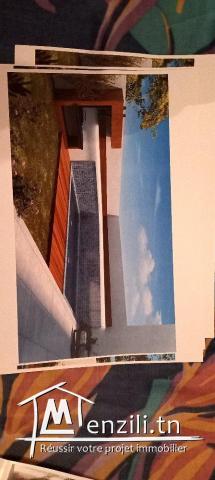 Villa avec étage (inachevée) 414 m2