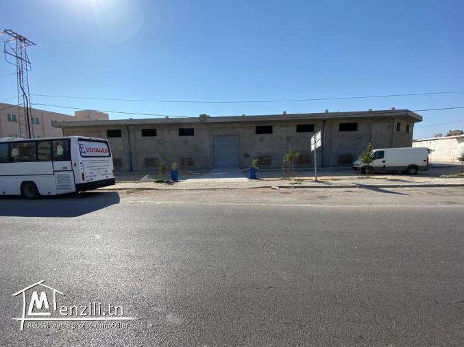 Location dépôt zone industrielle de Sousse
