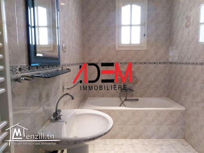 Spacieux étage de villa de 200m² bien situé à Sahlou