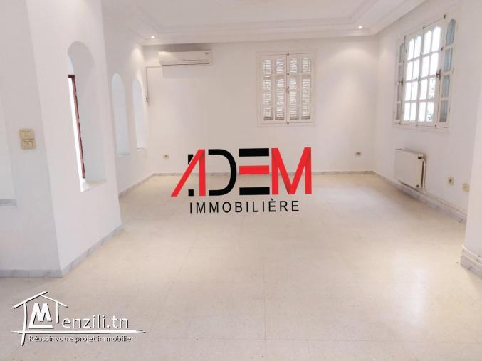 Spacieux étage de villa de 200m² bien situé à Sahlou