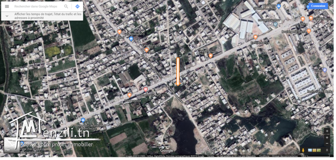 Un Terrain à vendre 829m2 à Raoued