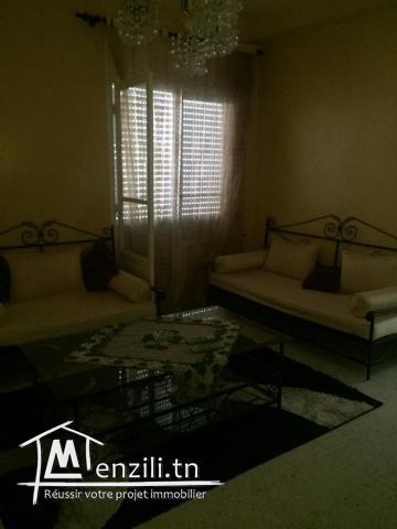 a l'ouer appartement meubler residence mariem kram ouest 500 metre de voire du kram tel 95320349