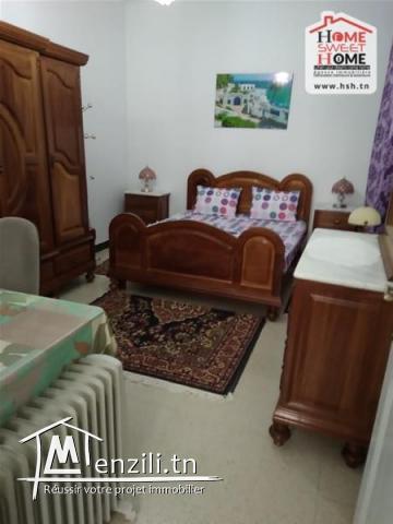 RDC de Villa Epyphani Meublé à Louer à Carthage Amilcar