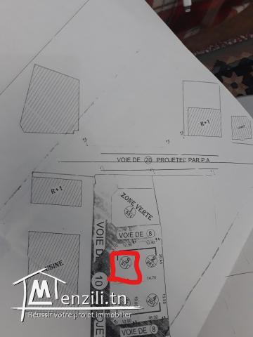 A vendre terrain ouerdanine mounastir route sousse