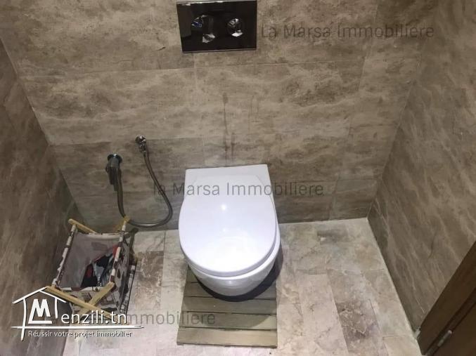 A Vendre appartement s2 avec jardin, Début Soukra