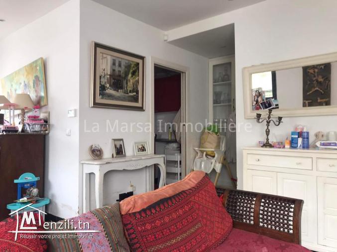 A Vendre duplex s2 avec jardin, La Marsa