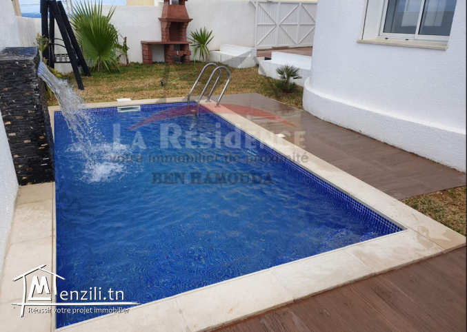 Appartement Meublé avec Piscine à Bizerte