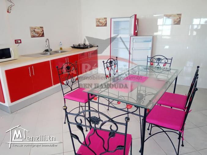 Appartement Meublé avec Piscine à Bizerte