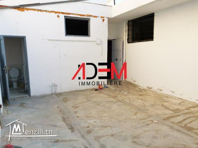 Local de 180m² bien situé à Sousse ville