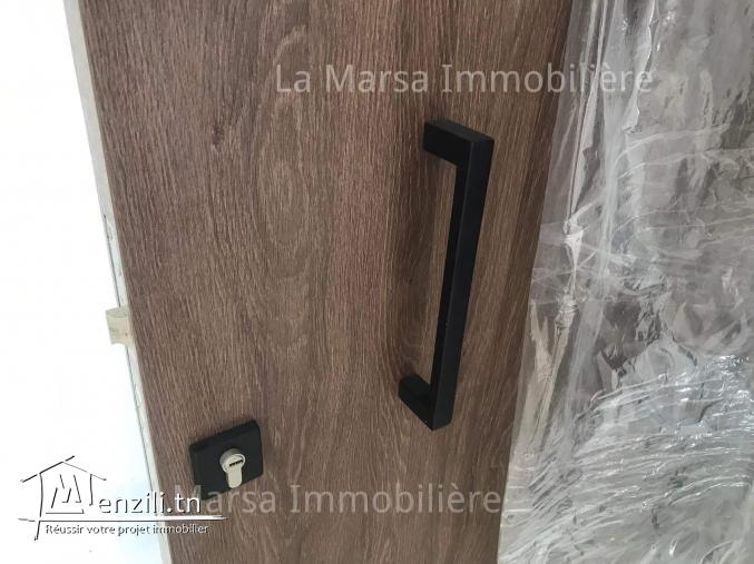A Louer appartement s1 neuf avec jardin à La Soukra