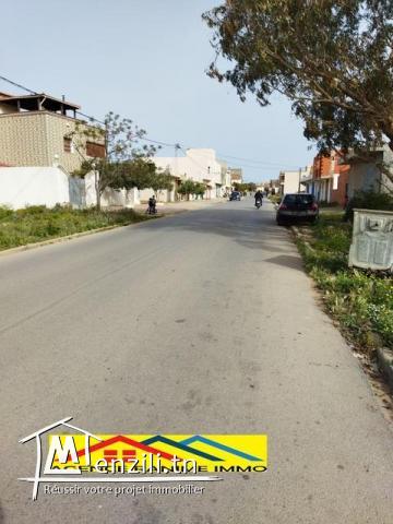 Terrain de 160m2 direction de la plage a el haouaria