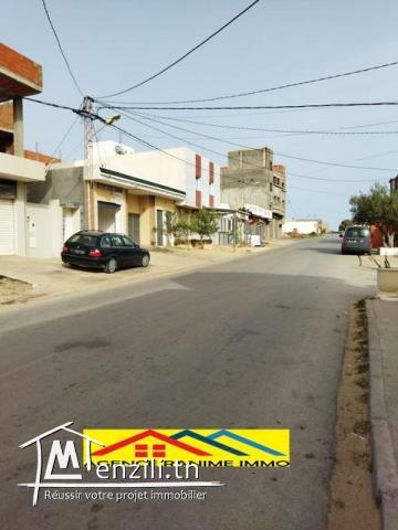 Terrain de 160m2 direction de la plage a el haouaria