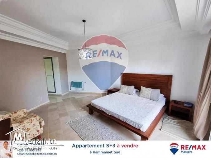 Un appartement en s+3 à vendre à Hammamet Sud