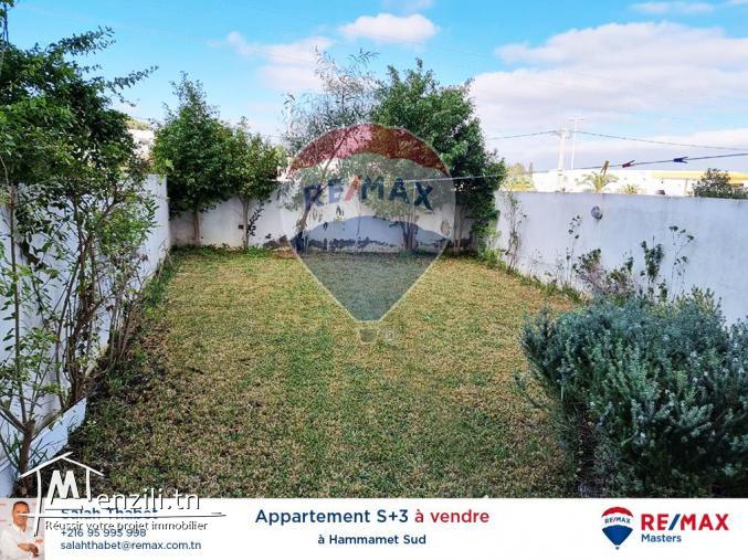 Un appartement en s+3 à vendre à Hammamet Sud