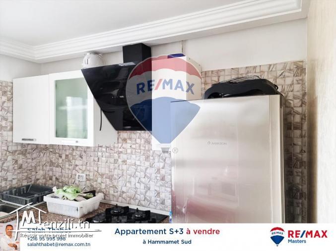 Un appartement en s+3 à vendre à Hammamet Sud