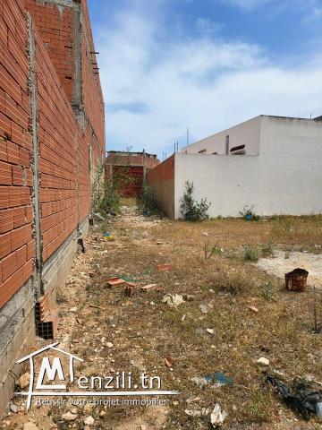 أرض مسيجة من كل الجهات تمسح 380  مربع