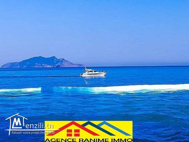 Terrain de 660m2 constructible a la mer el haouaria