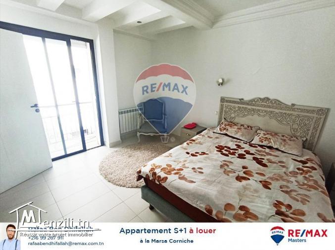 À louer un appartement s1 à la Marsa corniche