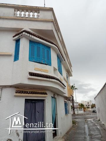 a vendre étage d'une maison a Soliman ville