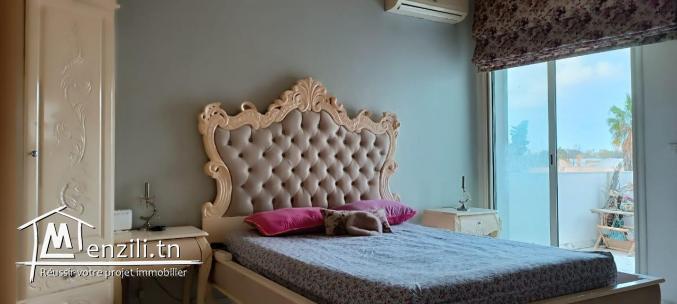 Un appartement en s+3 meublé à louer à la Soukra