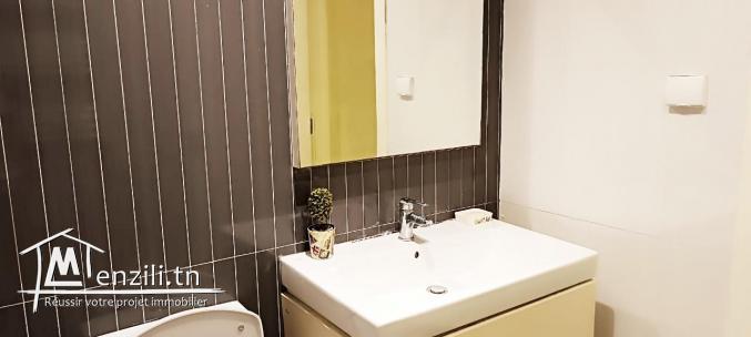 Un appartement en s+3 meublé à louer à la Soukra
