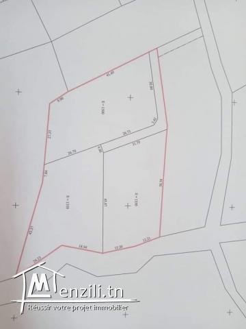 Magnifique terrain viabilisé vue sur mer 180deg