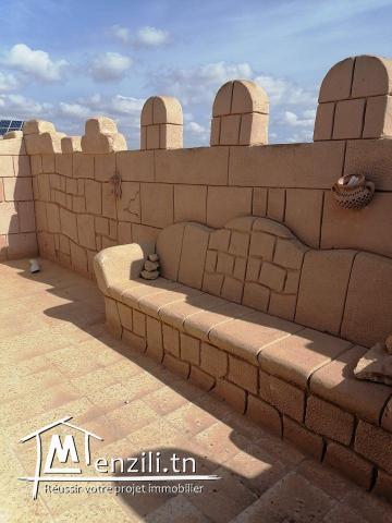 Maison à louer (convenable pour un projet culturel)