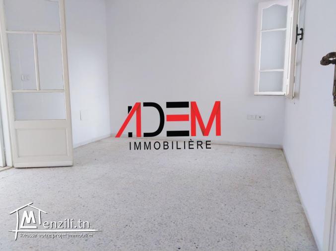 Duplex S3 au RDC avec petit jardin et abri voiture