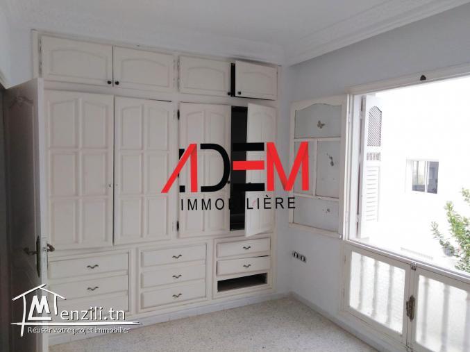 Duplex S3 au RDC avec petit jardin et abri voiture