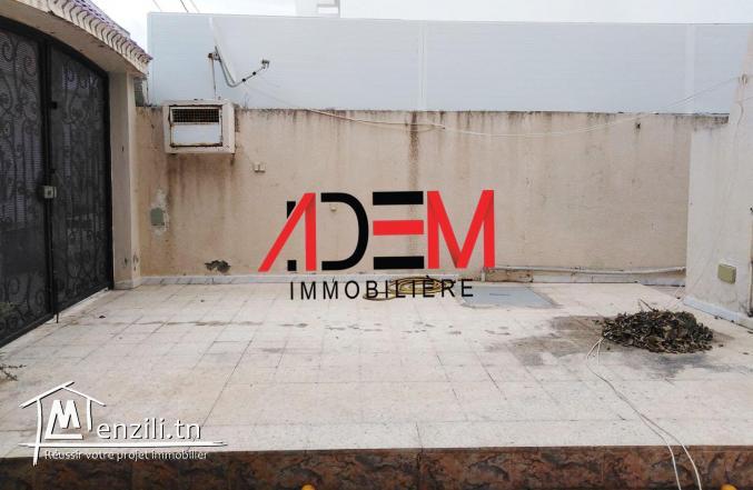 Duplex S3 au RDC avec petit jardin et abri voiture