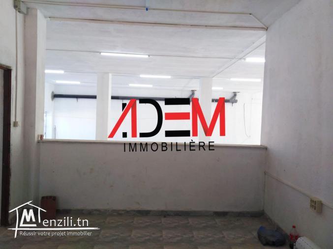 Local de 350m² à Klaa Sghira