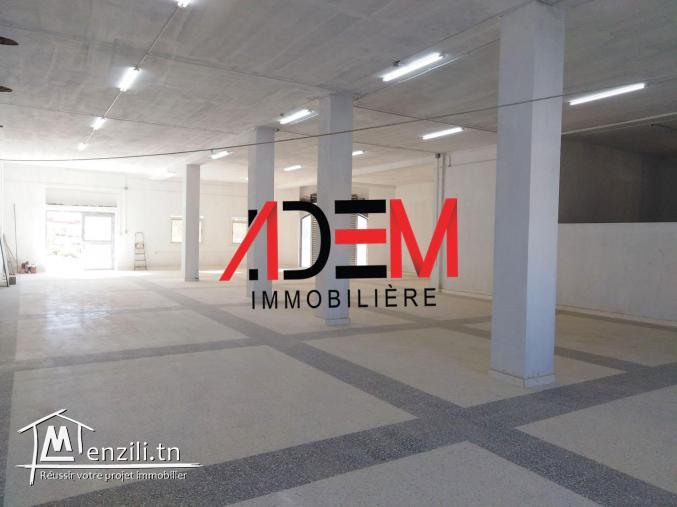 Local de 350m² à Klaa Sghira