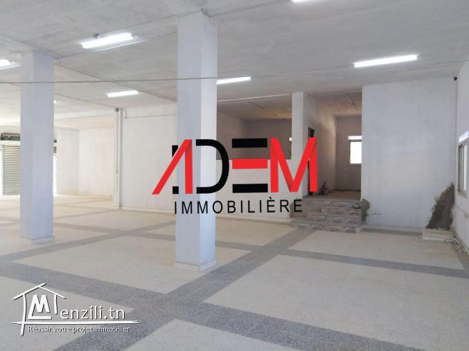 Local de 350m² à Klaa Sghira