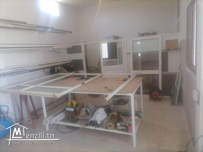 Vente fond de commerce d'Atelier menuiserie d'aluminium