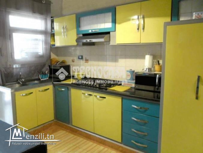 A vendre appartement duplex dans une résidence à khaznadar le Bardo