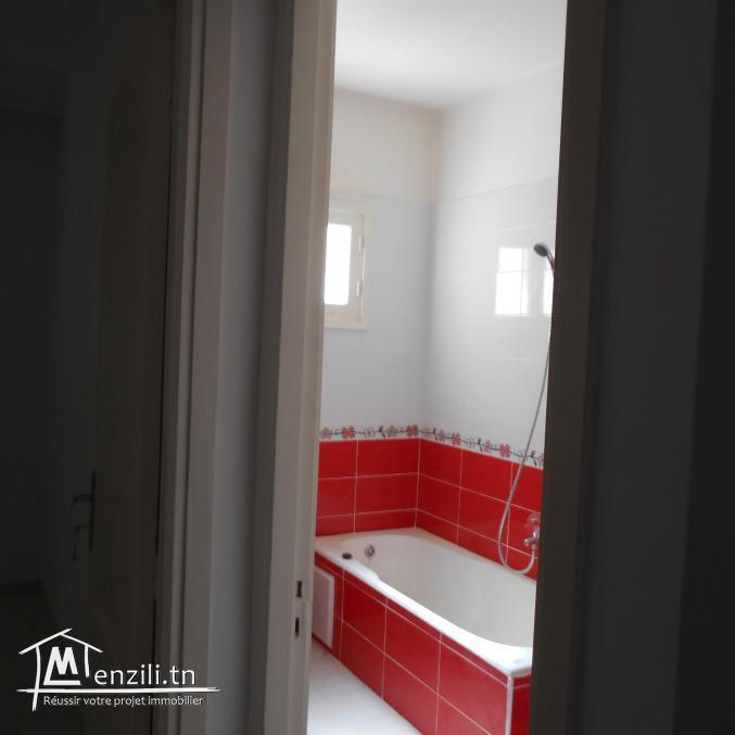 Appartement tout neuf S+2 à louer